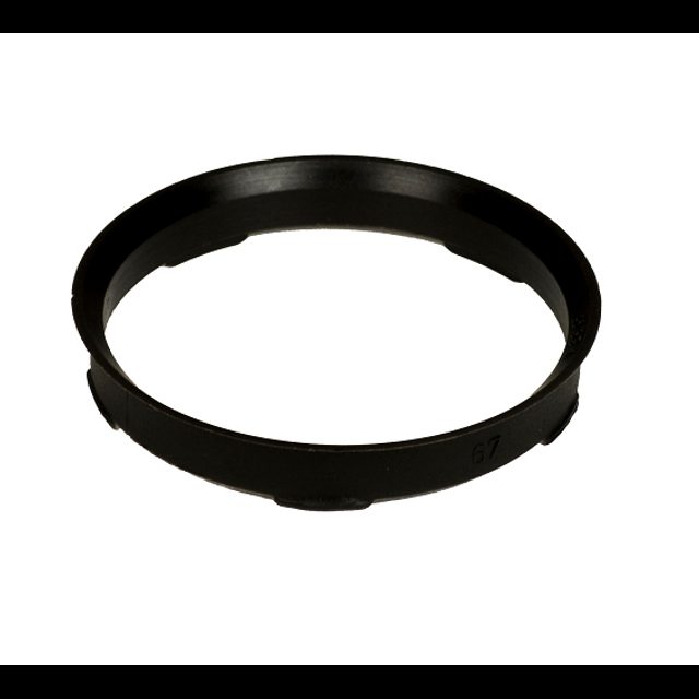 4x centreren van 73,1 x 57,1 mm blauwe wielen Rings Made in Germany